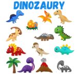 Dinozaury - 14 maskotek