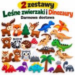 Leśne zwierzaki i Dinozaury